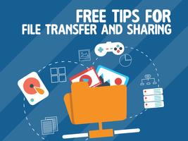 Tips for File Transfer & Sharing Xander App Affiche