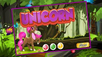 Poster Unicorn Dash -  Jungle Attack