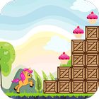 Little unicorn Jungle - run icon