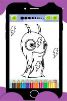 Coloring Book Apps for Slugterra poster