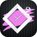 Violet Clock Live Wallpaper APK