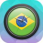 Brazil Clock Live Wallpaper icono