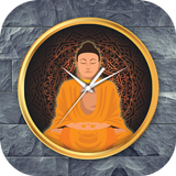 Buddha Clock Live Wallpaper أيقونة
