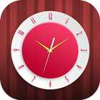 Crimson Clock Live Wallpaper icône