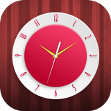 Crimson Clock Live Wallpaper icône
