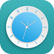 Cyan Clock Live Wallpaper