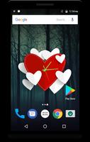 Heart Clock Live Wallpaper capture d'écran 2