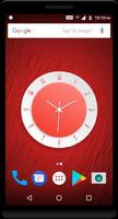 3 Schermata Red Clock Live Wallpaper