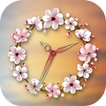 Sakura Clock Live Wallpaper