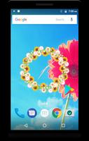 Sunflower Clock Live Wallpaper 포스터