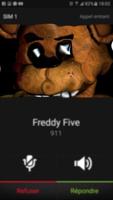 Fake Call from Freddy Five Night تصوير الشاشة 1