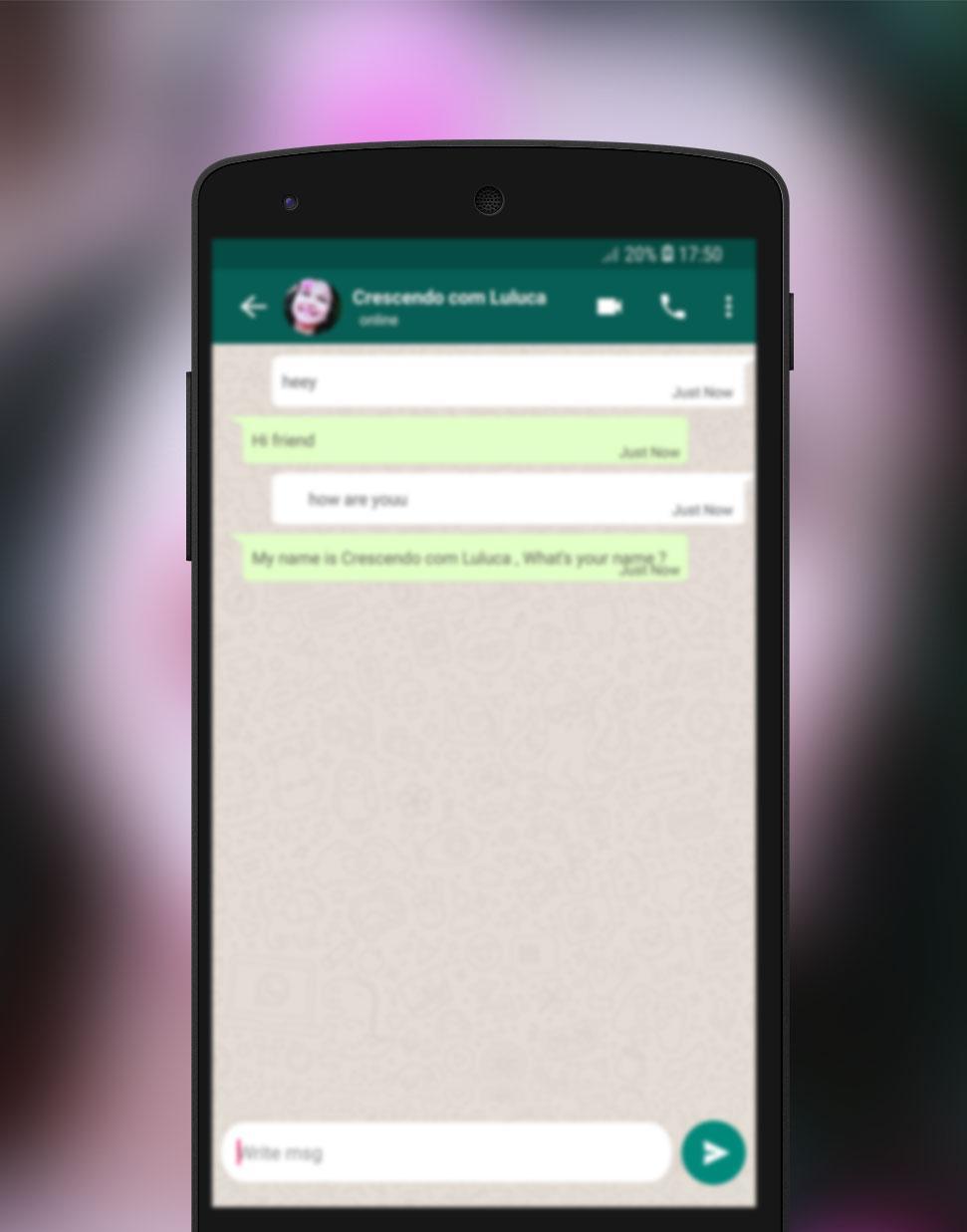 Chat With Crescendo com Luluca - Prank APK برای دانلود اندروید