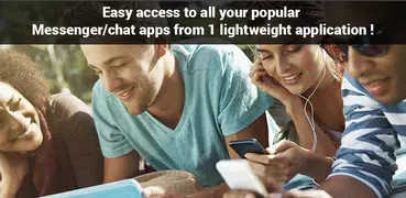 Messenger app, Light All-in-One, Live Free Chat