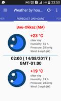 Weather by hour and day स्क्रीनशॉट 1