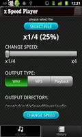 AudioSpeedChange: xSpeedPlayer screenshot 1