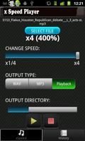 AudioSpeedChange: xSpeedPlayer screenshot 2