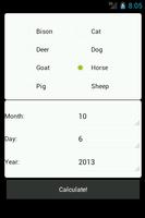 Farm Animal Breeding Calc Affiche