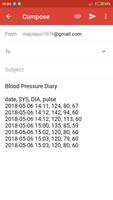 Blood Pressure Diary screenshot 2