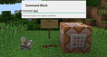Command Blocks Mod McPE captura de pantalla 1