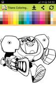 Teen-Titan Coloring Book capture d'écran 2