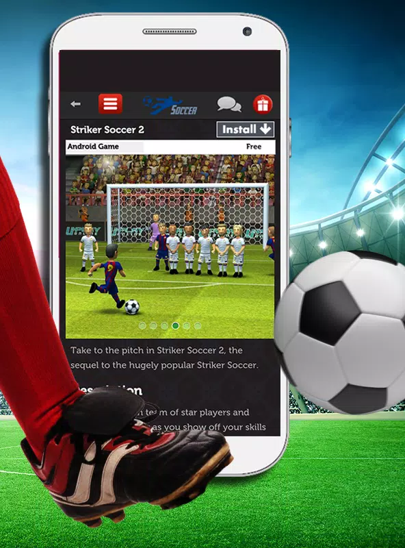 Download do APK de Jogo de futebol: Soccer Battle para Android