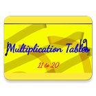 Multiplication Tables 11 to 20 Zeichen