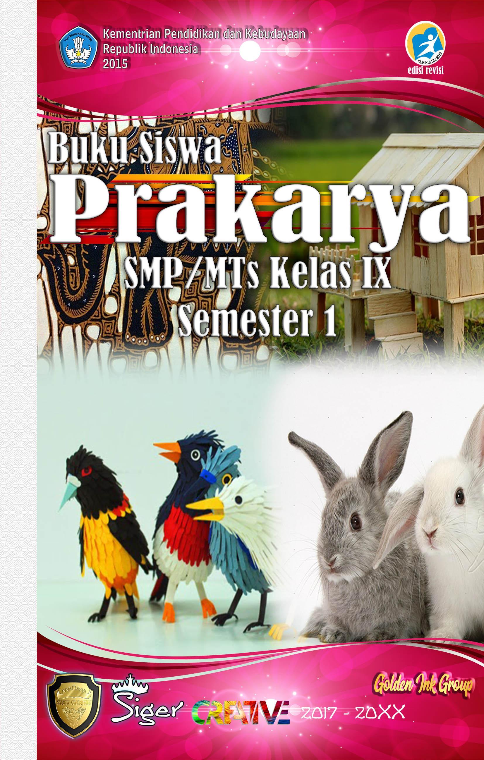  Buku  Prakarya  Kelas  7 Semester  1  Kurikulum 2013 Revisi 