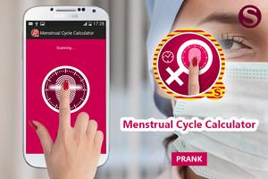 Menstrual Cycle Track Prank Plakat