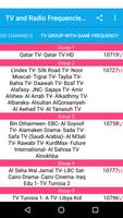 TV and Radio Frequencies on NileSat Satellite 截图 1