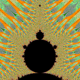 Mandelbrot Live Wallpaper أيقونة
