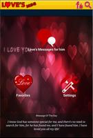 Love Messages For Him 2016 plakat