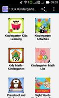 100+ Kindergarten Apps Affiche
