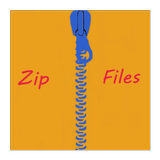 Compress Files Zip Small Size icon