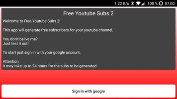 Free Youtube Subs 2 スクリーンショット 2