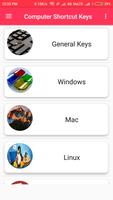 Computer Shortcut Keys capture d'écran 1