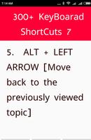 Keyboard Shortcuts 300+ capture d'écran 2