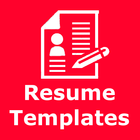 Free Resume Word Templates Easily Download icône