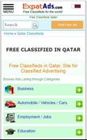 Free Classifieds Qatar, Doha Ads Classified App Affiche