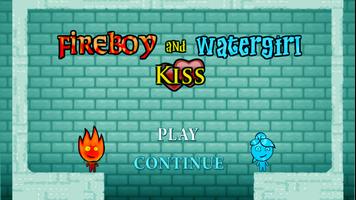 Fireboy kissing Watergirl Ekran Görüntüsü 1
