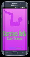 Exercises Belly - Body Thinner Affiche