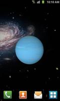 3D Uranus Live Wallpaper Affiche