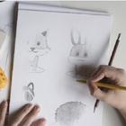 How To Draw Animals Cartoon آئیکن