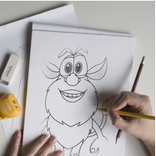 How to draw Booba