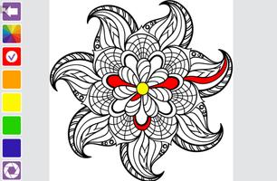 Mandala Coloring Book 스크린샷 3