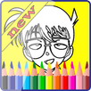 coloring for  detective conane APK