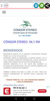 Cóndor Stereo 94.1 Fm Affiche
