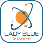 Lady Blue online test series Zeichen
