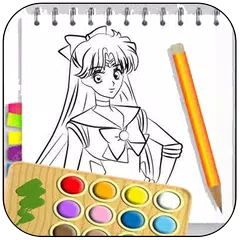 Baixar Learn to draw sailor moon APK