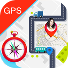 GPS Location Tracker - Route Finder, Maps icône