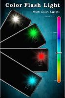 Color Flash Light الملصق